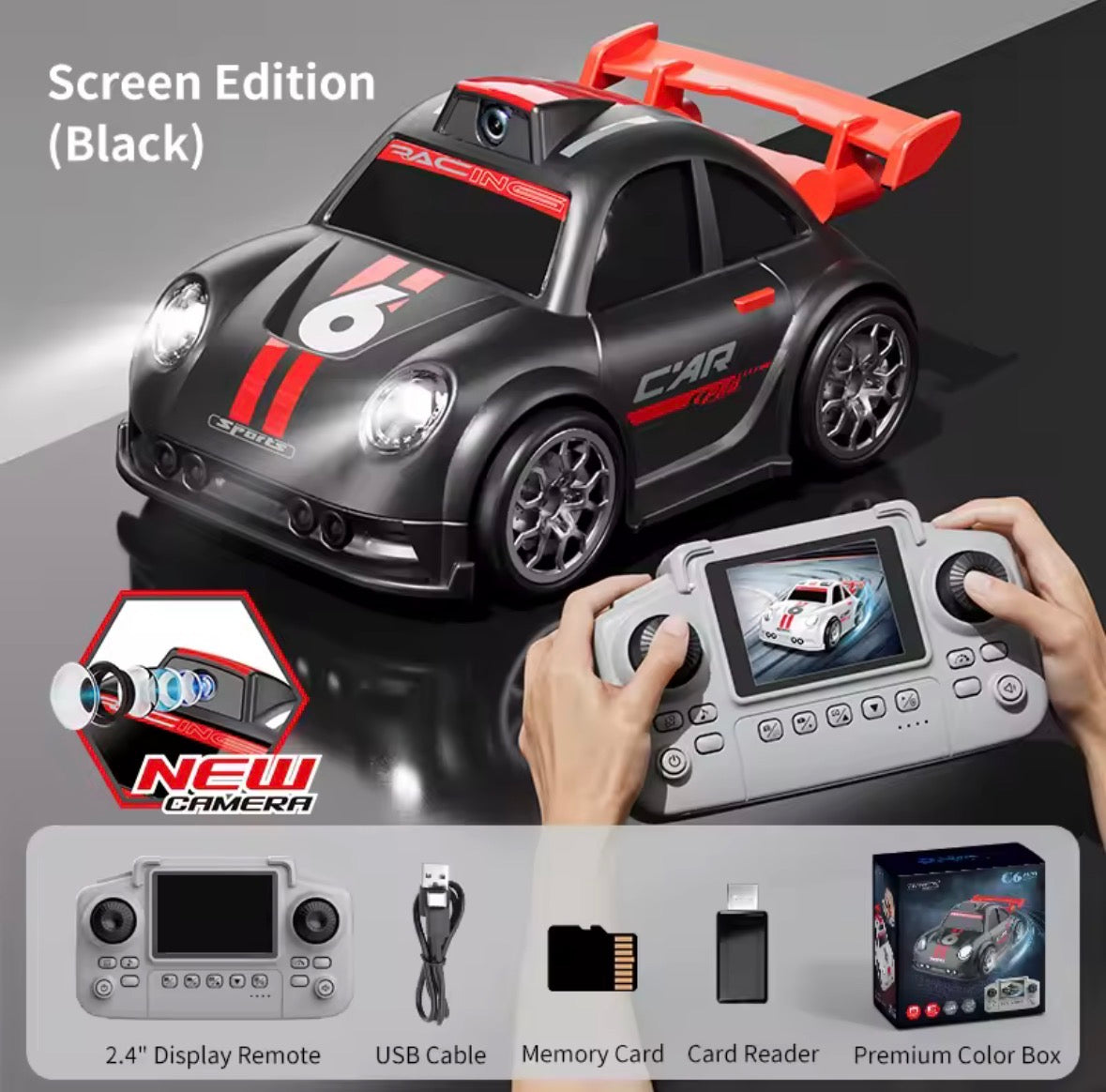 HD Camera RC Drift Car with Screen Remote