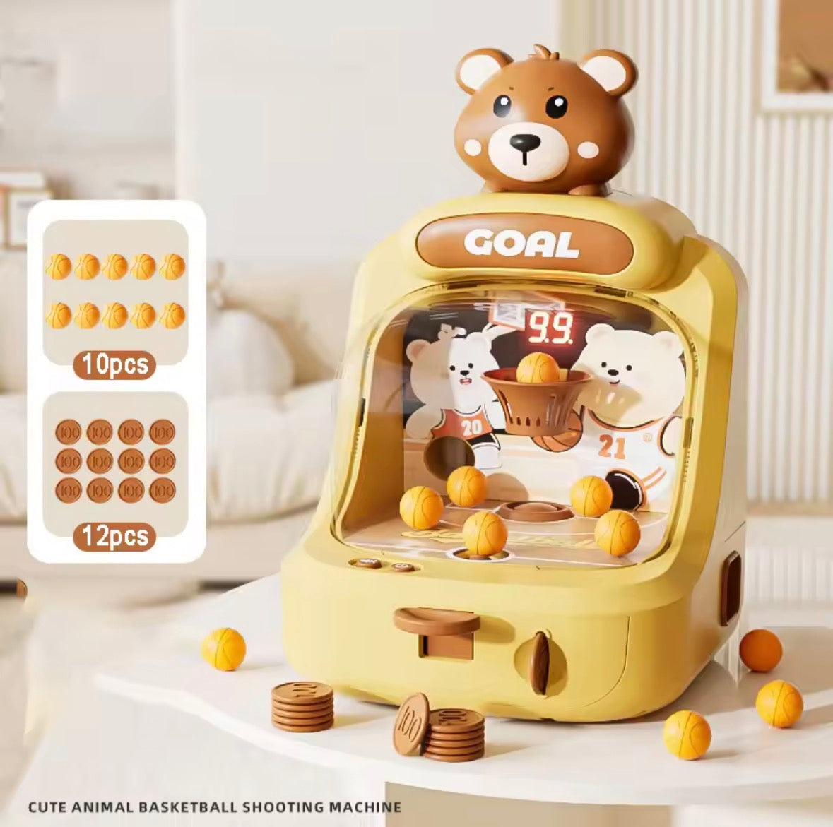 Kid Pinball Machine Shooting Game