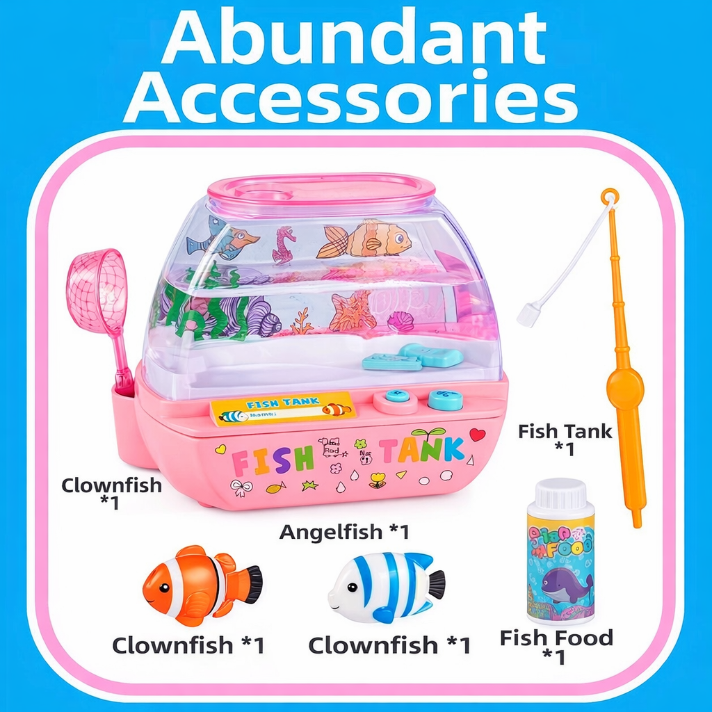 Mini Fish Tank Play Set