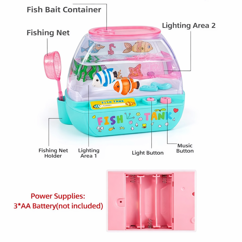 Mini Fish Tank Play Set